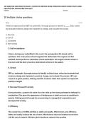 100 QUESTION CNOR PRACTICE EXAM &vert; COMPLETE CERTIFIED NURSE OPERATING ROOM &lpar;CNOR&rpar; STUDY GUIDE&comma; PRACTICE TEST & EXAM PREP 2026&sol;2027