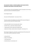 NSG 202 EXAM 4 REVIEW &vert; COMPLETE NURSING STUDY GUIDE&comma; PRACTICE QUESTIONS&comma; NCLEX REVIEW & EXAM PREP 2026&sol;2027