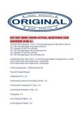 CRT RRT NBRC PAPER ACTUAL QUESTIONS AND ANSWERS SURE A&period;pdf
