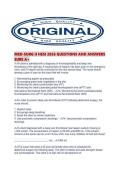 MED-SURG II HESI 2026 QUESTIONS AND ANSWERS&NewLine;SURE A&plus;&NewLine;A client is ad