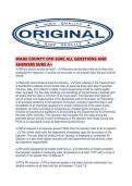 WAKE COUNTY CPO SURE ALL QUESTIONS AND ANSWERS SURE A&period;pdf