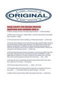 WAKE COUNTY CPO REVIEW UPDATED QUESTIONS AND ANSWERS SURE A&period;pdf