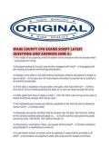 WAKE COUNTY CPO EXAMS SCRIPT LATEST QUESTIONS AND ANSWERS SURE A&period;pdf