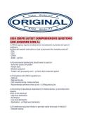 2026 CBSPD LATEST COMPREHENSIVE QUESTIONS AND ANSWERS SURE A&period;pdf