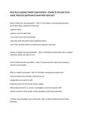 PRACTICAL NURSING THEORY EXAM REVIEW &vert; COMPLETE LPN&sol;LVN STUDY GUIDE&comma; PRACTICE QUESTIONS & EXAM PREP 2026&sol;2027