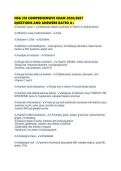 NSG 318 COMPREHENSIVE EXAM 2026&period;pdf&NewLine;&NewLine;1&period; Document information