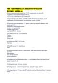 NSG 318 FINALS EXAMS 2026 QUESTIONS AND ANSWERS RATED A&period;pdf