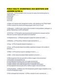 PUBLIC HEALTH JOURNEYMAN 2026 QUESTIONS AND ANSWERS RATED A&period;pdf