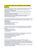 FL CDR STUDY GUIDE 2026 QUESTIONS AND ANSWERS RATED A&period;pdf