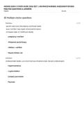 NUR505 EXAM 3 STUDY GUIDE 2026&sol;2027 &vert; ADVANCED NURSING ASSESSMENT REVIEW&comma; PRACTICE QUESTIONS & ANSWERS
