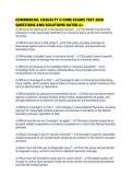 COMMERCIAL CASUALTY II CORE EXAMS TEST 2026 QUESTIONS AND SOLUTIONS RATED A&period;pdf