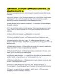 COMMERCIAL CASUALTY II EXAM 2026 QUESTIONS AND SOLUTIONS RATED A&period;pdf