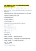 ISDS 361A LATEST 2026 TEST PAPER QUESTIONS AND SOLUTIONS RATED A&period;pdf