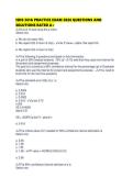ISDS 361A PRACTICE EXAM 2026 QUESTIONS AND SOLUTIONS RATED A&period;pdf