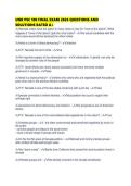 UNR PSC 100 FINAL EXAM 2026 QUESTIONS AND SOLUTIONS RATED A&period;pdf