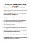 HFMA CRCR EXAM Questions with well verified&NewLine;answers 2026&excl;&excl;&excl;
