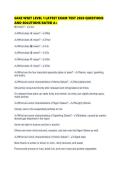 SAKE WSET LEVEL 1 LATEST EXAM TEST 2026 QUESTIONS AND SOLUTIONS RATED A&period;pdf