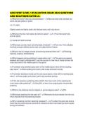 SAKE WSET LEVEL 1 EVALUATION EXAM 2026 QUESTIONS AND SOLUTIONS RATED A&period;pdf