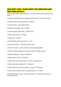 SAKE WSET LEVEL 1 EXAM SCRIPT 2026 QUESTIONS AND SOLUTIONS RATED A&period;pdf