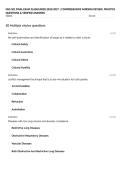 NSG 501 FINAL EXAM FLASHCARDS 2026&sol;2027 &vert; COMPREHENSIVE NURSING REVIEW&comma; PRACTICE QUESTIONS & VERIFIED ANSWERS