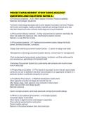 PROJECT MANAGEMENT STUDY GUIDE 2026&period;pdf&NewLine;&NewLine;1&period; Document information