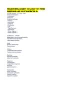 PROJECT MANAGEMENT &NewLine;PROJECT MANAGEMENT 