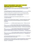 PROJECT MANAGEMENT EXAM SCRIPT 2026&period;pdf&NewLine;&NewLine;1&period; Document information