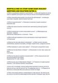 MARYVILLE NUR 615 STUDY GUIDE EXAM 2026&period;pdf&NewLine;&NewLine;1&period; Document information