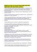 MARYVILLE NUR 615 EVALUATION EXAMS 2026&period;pdf&NewLine;&NewLine;1&period; Document information