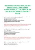 PMP Exam Prep 2026&colon; PMBOK 8th Edition Practice Questions & Rationales &lpar;ECO Aligned&rpar;&NewLine;