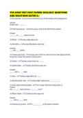 YVR AVOP TEST PAST PAPERS 2026&period;pdf&NewLine;&NewLine;1&period; Document information