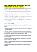 FACILITY MAINTENANCE REVISION EXAM 2026&period;pdf&NewLine;&NewLine;1&period; Document information