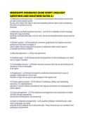 MISSISSIPPI INSURANCE EXAM SCRIPT 2026&period;pdf&NewLine;&NewLine;1&period; Document information