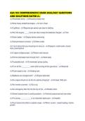 ASA 104 COMPREHENSIVE EXAM 2026&period;pdf&NewLine;&NewLine;1&period; Document information