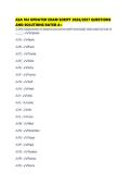 ASA 104 UPDATED EXAM SCRIPT 2026&period;pdf&NewLine;&NewLine;1&period; Document information