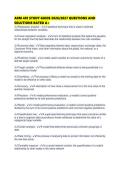 ARM 401 STUDY GUIDE 2026&period;pdf&NewLine;&NewLine;1&period; Document information