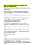 ARM 401 ALL LATEST EXAM 2026&period;pdf&NewLine;&NewLine;1&period; Document information