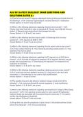 ALU 301 LATEST 2026&period;pdf&NewLine;&NewLine;1&period; Document information