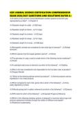 ICEV ANIMAL SCIENCE CERTIFICATION COMPREHENSIVE EXAM 2026&period;pdf&NewLine;&NewLine;1&period; Document information