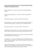 NUR 501 EXAM 3 STUDY GUIDE 2026&sol;2027 &vert; PRACTICE QUESTIONS&comma; VERIFIED ANSWERS & COMPREHENSIVE REVIEW