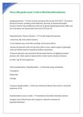 Maryville patho exam 3 with verified detailed solutions