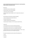 NURS 501 PATHOPHYSIOLOGY EXAM ONE STUDY GUIDE 2026&sol;2027 &vert; PRACTICE QUESTIONS&comma; VERIFIED ANSWERS & COMPREHENSIVE REVIEW