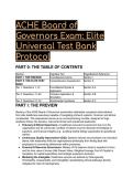 2026&sol;2027 ACHE Board of Governors &lpar;BOG&rpar; Exam Prep&colon; The S-Tier Elite Universal Test Bank Protocol &lpar;22&plus; Grandmaster Q&A&rpar;
