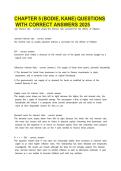 Chapter 5 &lpar;Bodie&comma; Kane&rpar; Questions with Correct Answers &vert; Latest Update 2026 &vert; Comprehensive Investment Management Exam Study Guide