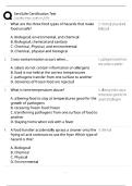 ServSafe Certification Test 2026 &sol; Score 100&percnt; on Food Protection Manager Exam &sol; Updated Study Guide & Practice Tests&NewLine;&NewLine;