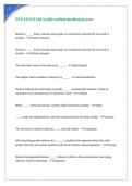 PSY 435 EXAM 3 with verified detailed answers