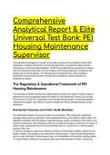 2026&sol;2027 S-Tier PEI Housing Maintenance Supervisor Exam Prep & Complete Test Bank &vert; OHS&comma; RTA & Building Codes &lpar;22&plus; Q&A&rpar;