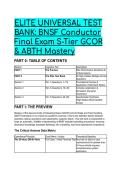 S-TIER BNSF Conductor Final Exam Test Bank 2026&sol;2027 &vert; GCOR & ABTH Mastery &lpar;44&plus; Scenarios &plus; Expert Explanations&rpar;