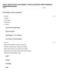 EXAM 1&colon; NURS 505 STUDY GUIDE 2026&sol;2027 &vert; PRACTICE QUESTIONS&comma; VERIFIED ANSWERS & COMPREHENSIVE REVIEW