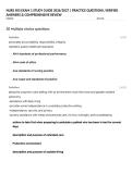 NURS 505 EXAM 1 STUDY GUIDE 2026&sol;2027 &vert; PRACTICE QUESTIONS&comma; VERIFIED ANSWERS & COMPREHENSIVE REVIEW